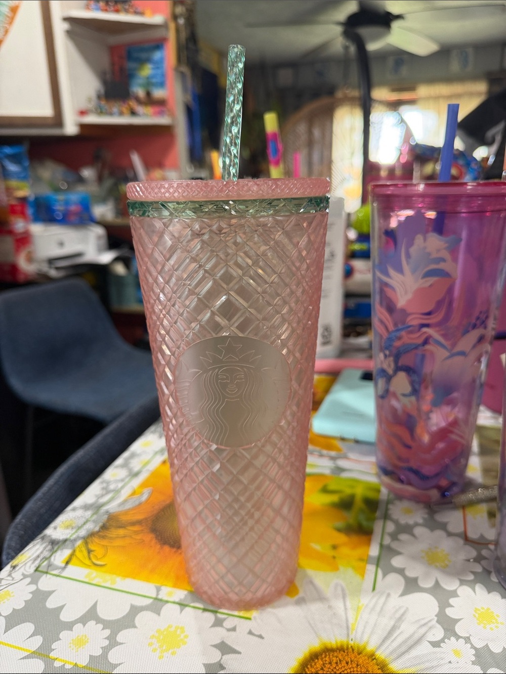 Starbucks Iridescent Pink Tumbler